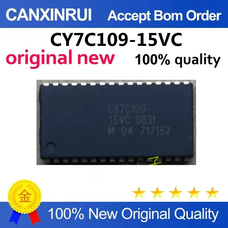 

CY7C109-15VC brand new original genuine product, quality guaranteed.