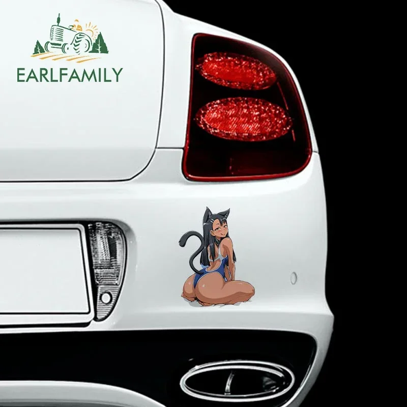 Earl family 13cm x 9,9 cm für sexy Hentai Ass Auto Aufkleber wasserdicht nsfw Aufkleber RV Persönlichkeit Autozubehör Laptop Dekor