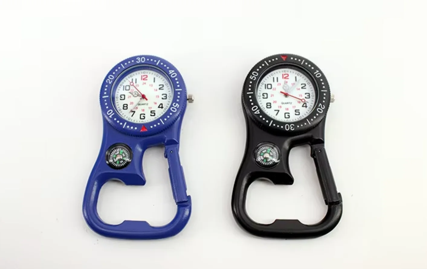 Luminous function glass mirror movement style quartz movement alloy hanging watch
