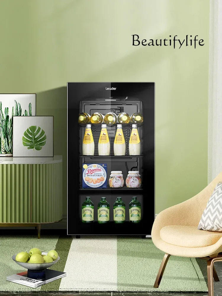 90 liters household drinks ice bar living room tea and red wine refrigerated small refrigerator