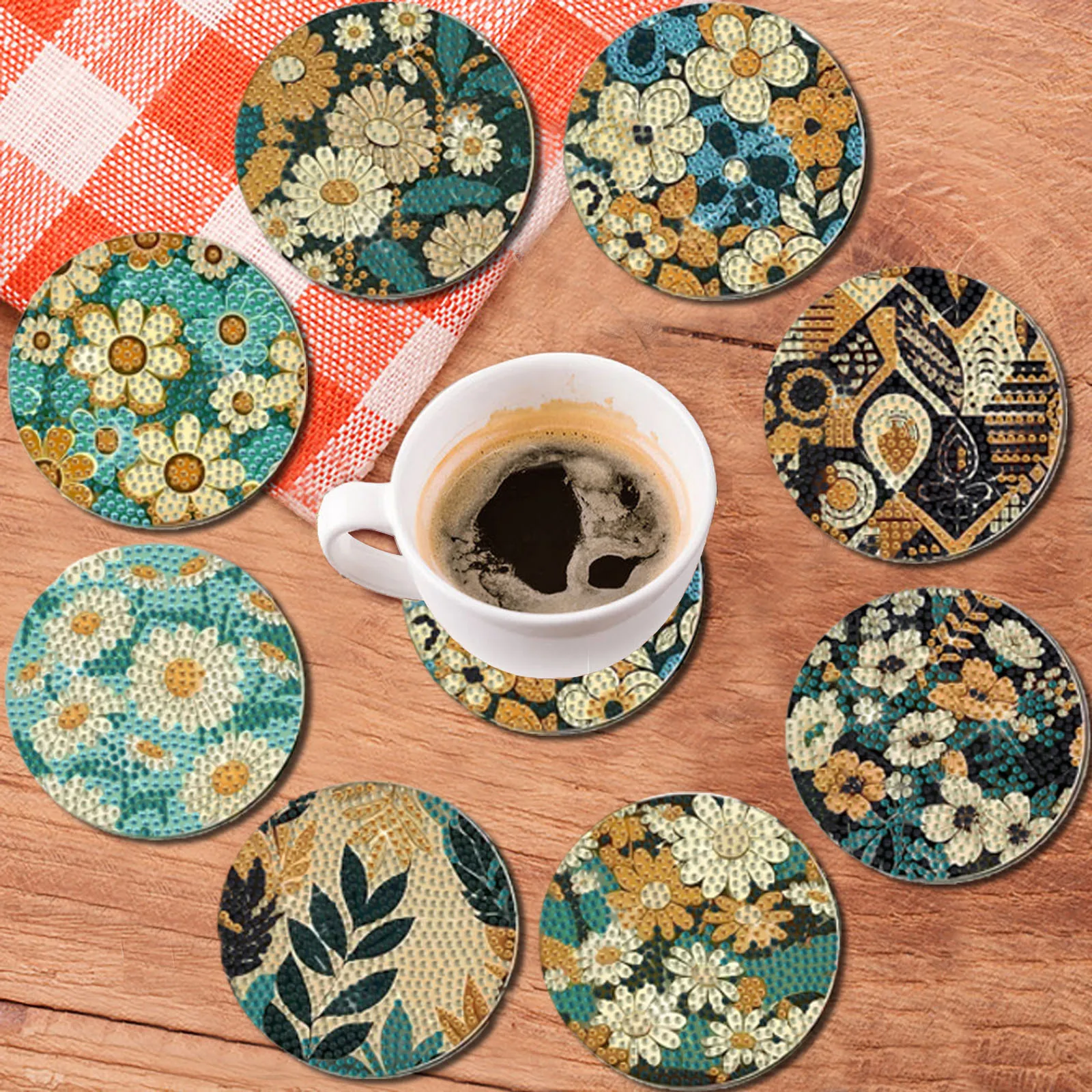Set di 8 Pezzi per Pittura Dia - Art Craft Flower recensione e prezzo