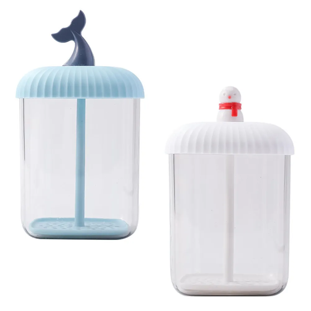 2 unidades de espumador portátil para lavar o rosto, limpador facial manual, frasco para criar espuma, ideal para uso doméstico e em viagens, para lim