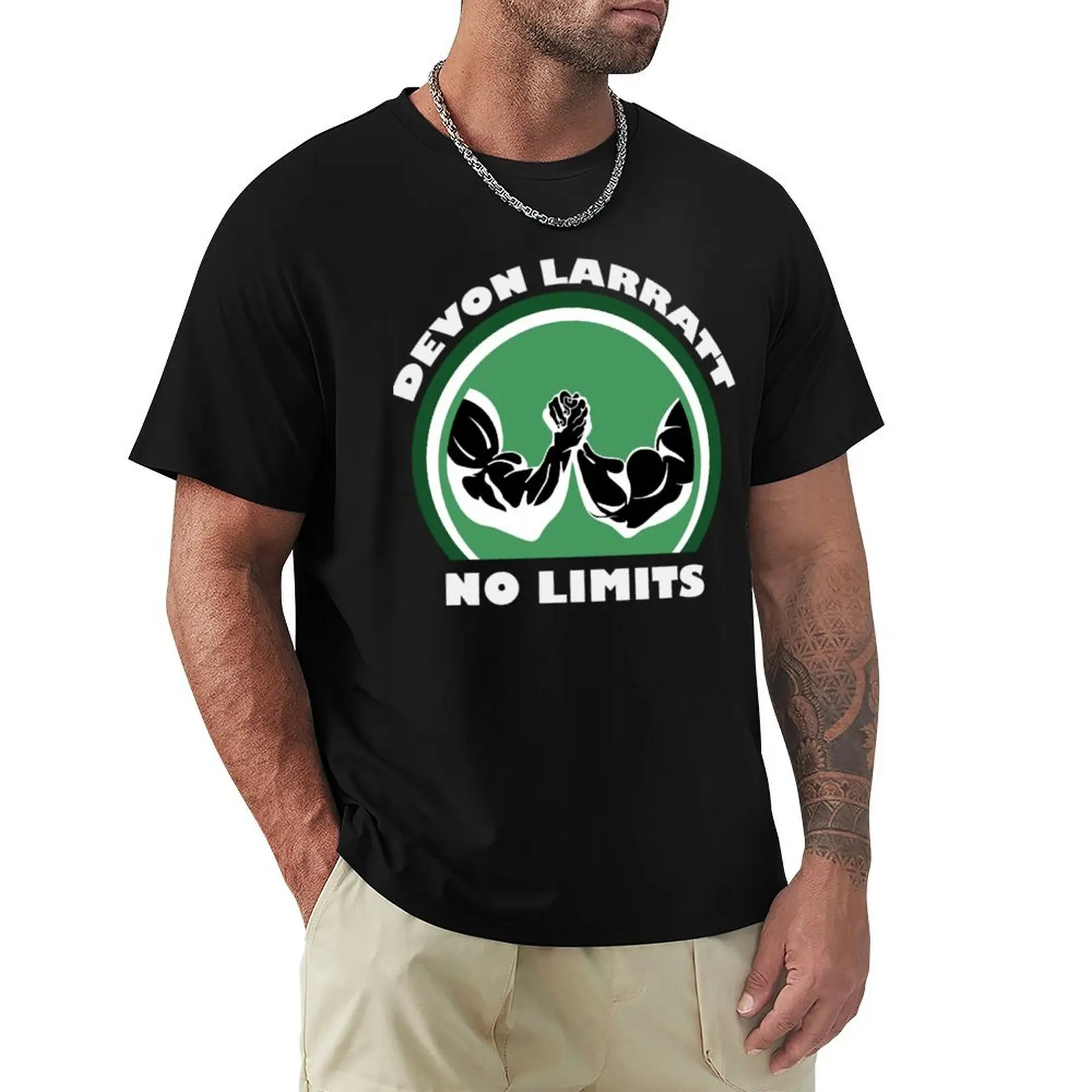 Devon Larratt No Limits T-Shirt Gym Exercise Short Sleeve T-Shirt
