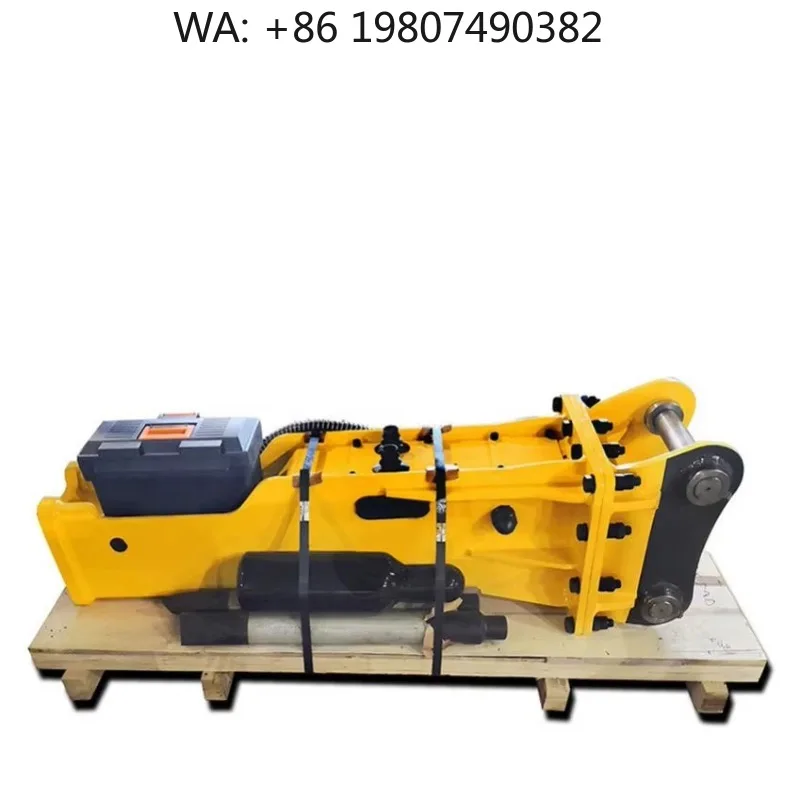 Small Hydraulic Rock Hammer Breaker, Standard SB05 SB10 SB20 SB30 SB40 Models, Compact Mini Excavator Attachment for Light Rock