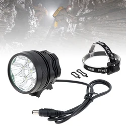 Bike Cycle 7 x L2 LED Front Headlight Bicycle Light Torch 3 Modes 4200 Lumens Headlamp with Adjustable Headband