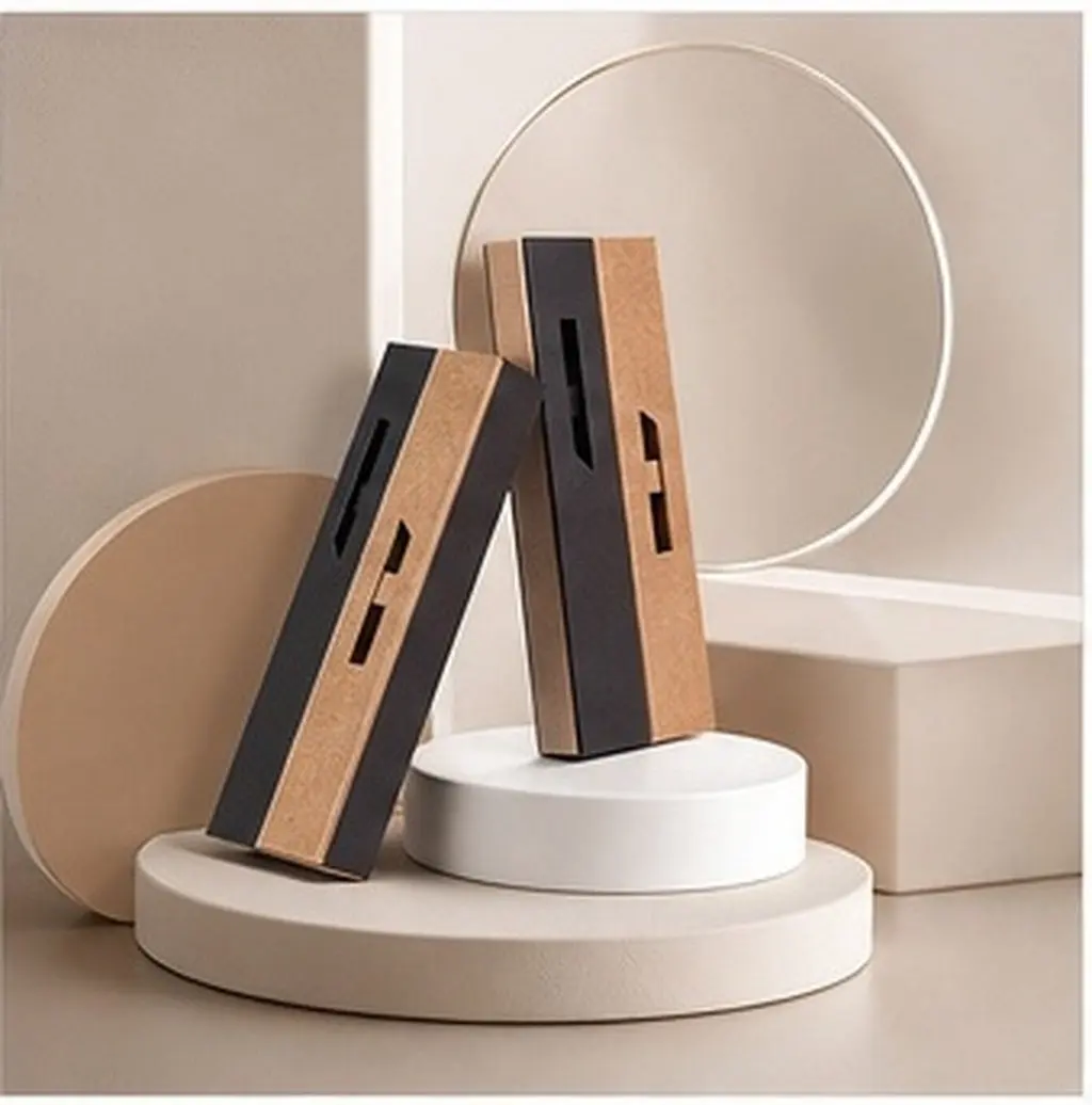 20Pcs Multi-Functional Premium Paper Pen Storage Container Rectangular Lightweight Pen Gift Box for Students Professionals Easy