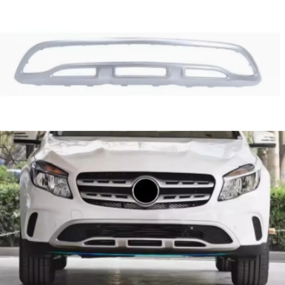 Front bumper chrome decorative strip A1568858200 For  Benz GLA-Class W156 GLA200 220 2018-2020