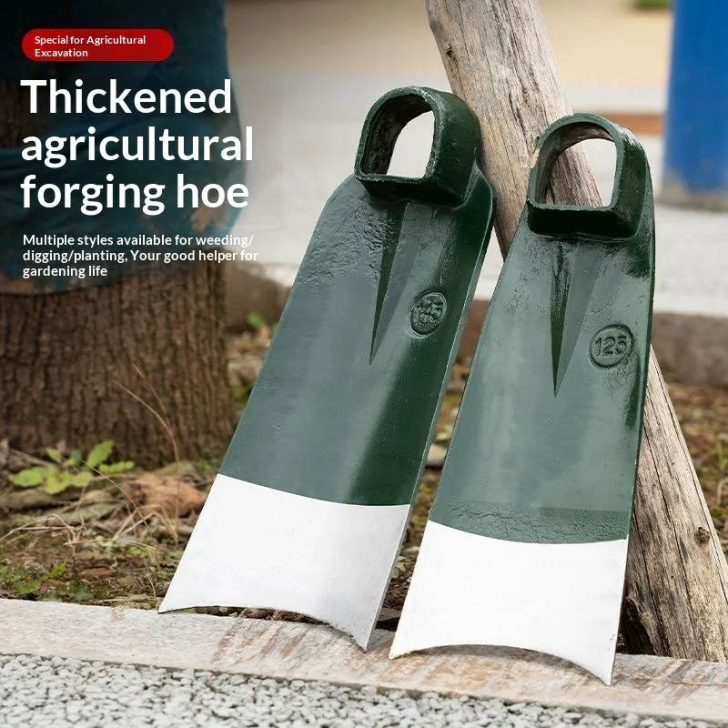 Multi-Functional Forged Manganese Steel Gardening Hoe for Home Use Efficient Soil Digging Vegetable Planting Tool