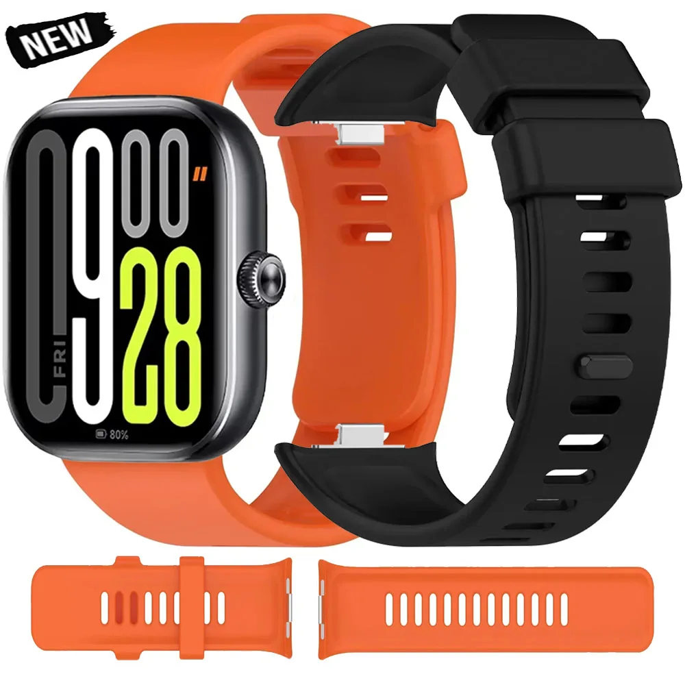 Originales Silikonarmband für die Redmi Watch 4-5-6/6 Active/6 Lite – bequemes Armband für Mi Band 8/9/10 Pro – Zubehör