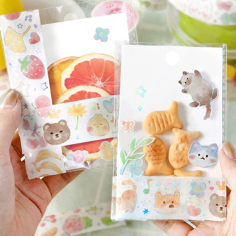 6packs/LOT Spring Fragments series markers photo album decoration paper masking washi tape