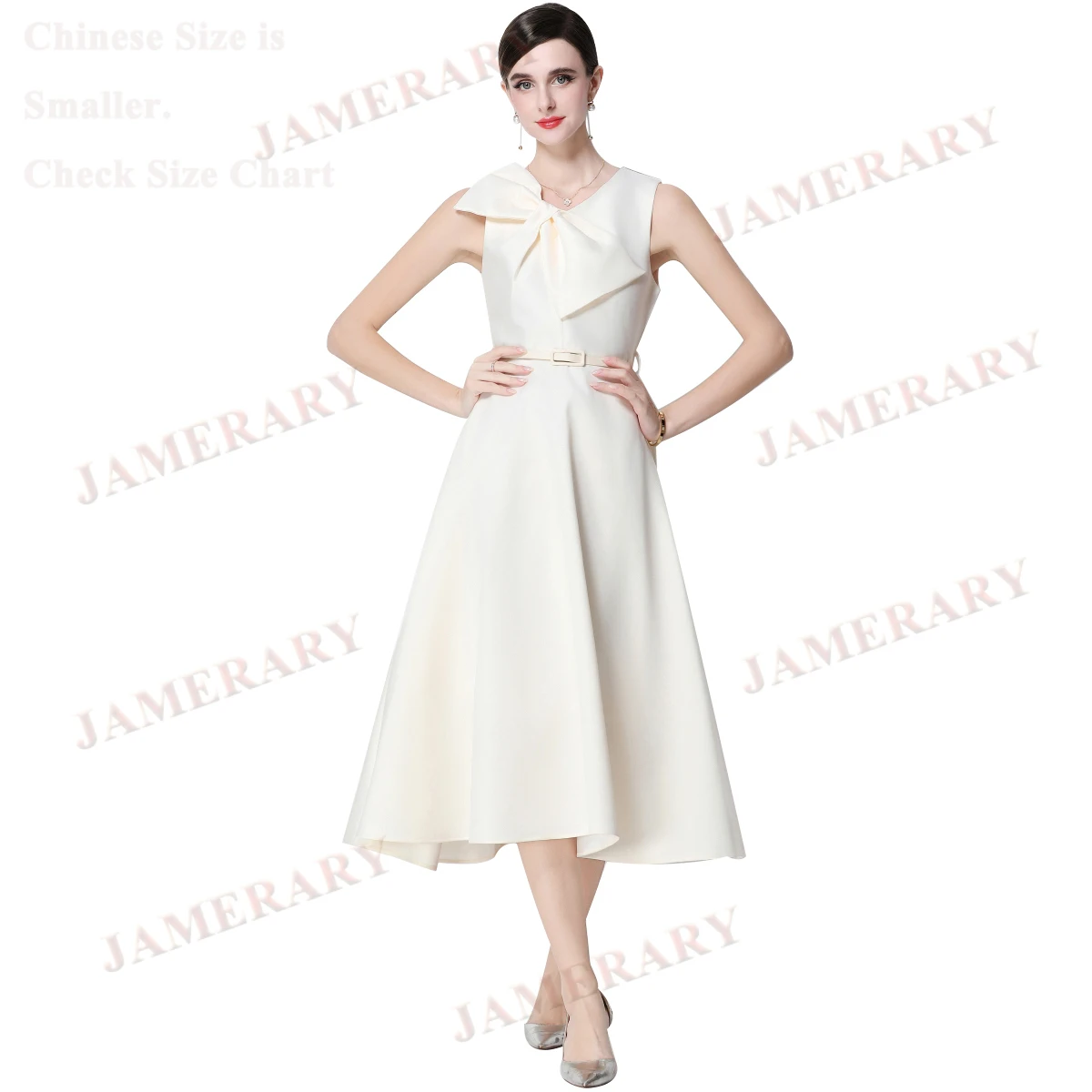 Elegante Sommer Herbst Großen Bogen Formale Abend Lange Kleider Für Frauen Hochzeit Guess Kleid Brautjungfern Prom Party Vestidos Midi