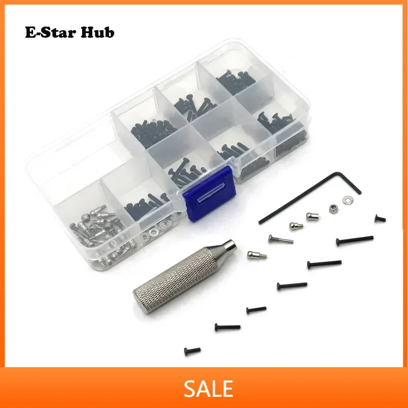 

for WLtoys 284131 K969 K979 K989 K999 P929 P939 RC Car Upgrade Screw Tool Box, Also Can Be Used for Modified Parts