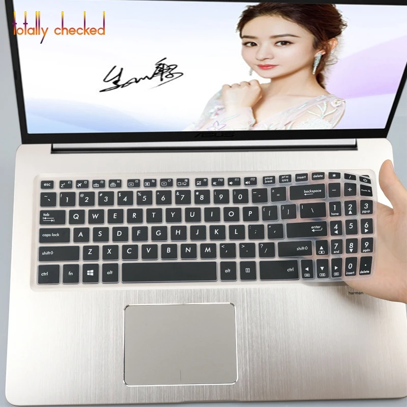 

15.6 inch Laptop Keyboard Cover Skin Protector For Asus VivoBook Pro 15 N580G N580GD 15.6'' NX580VD YX570Z YX570ZD YX570UD 15