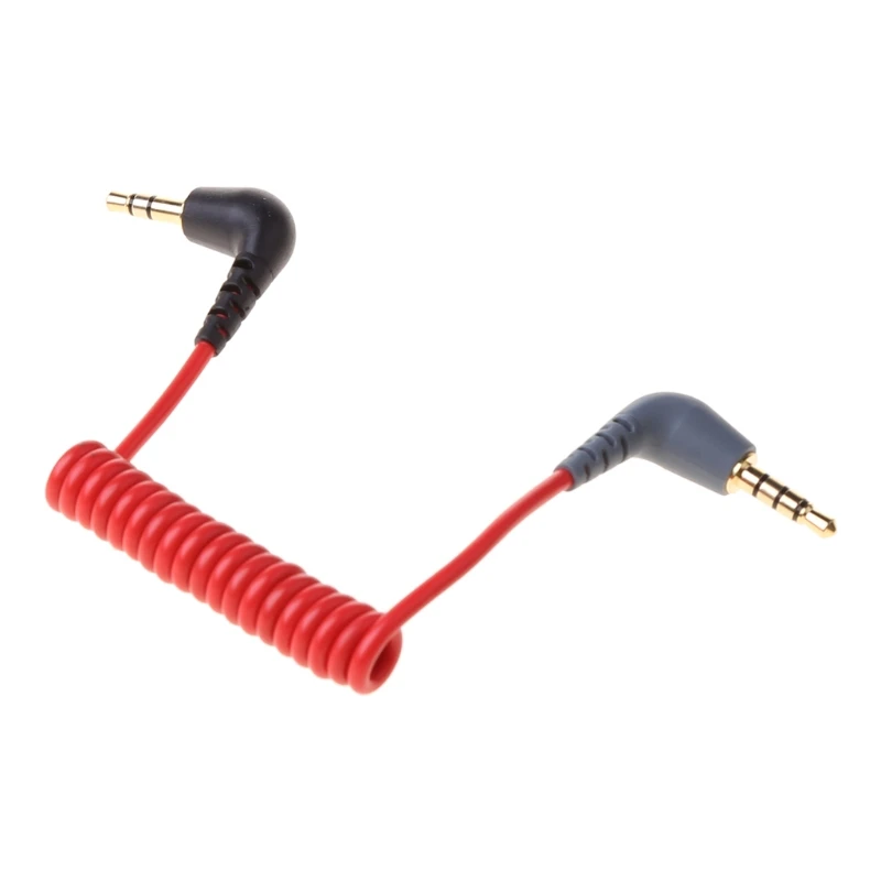 Cable adaptador TRS repuesto 3,5mm a TRRS 3,5mm para RODE SC7 SC2 Video MIC, micrófonos inalámbricos GO Video tipo