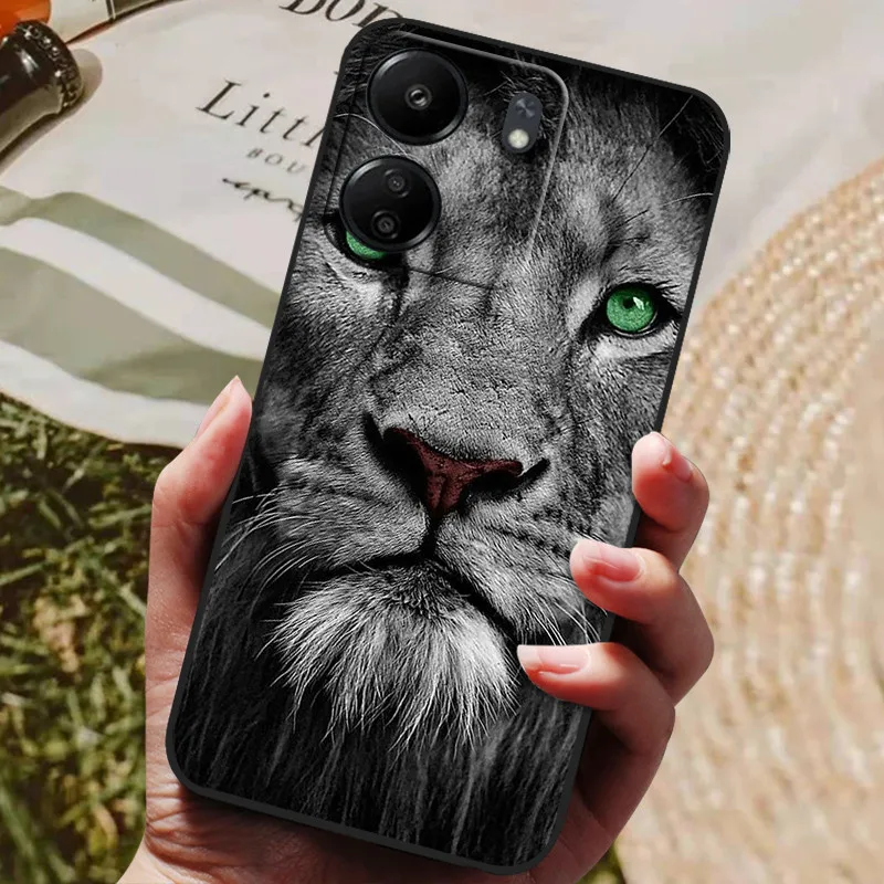 Dla Xiaomi Redmi 13C Etui Redmi13C Luksusowe malowane silikonowe etui na telefon dla Redmi 13c 13 C Etui ochronne Capas — zdjęcie produktu 5