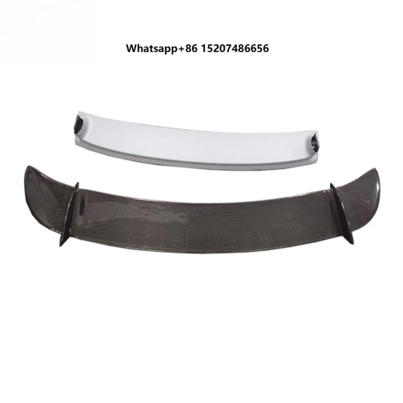 Carbon Rear Wing for GT63 Original Tail Wing Exterior Upgrade Replacement Plastic Dry Carbon Rear Spoiler Tail Roof Spoiler Wing