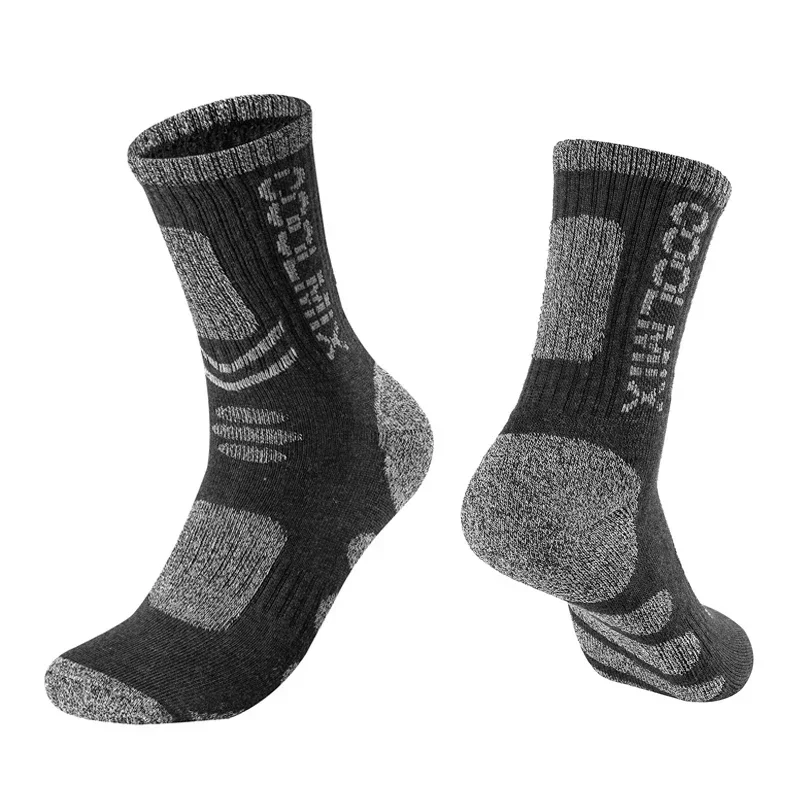 Chaussettes de sport en plein air professionnelles pour hommes, chaussettes de cyclisme, basket-ball, football, course à pied, trekking, hiver,