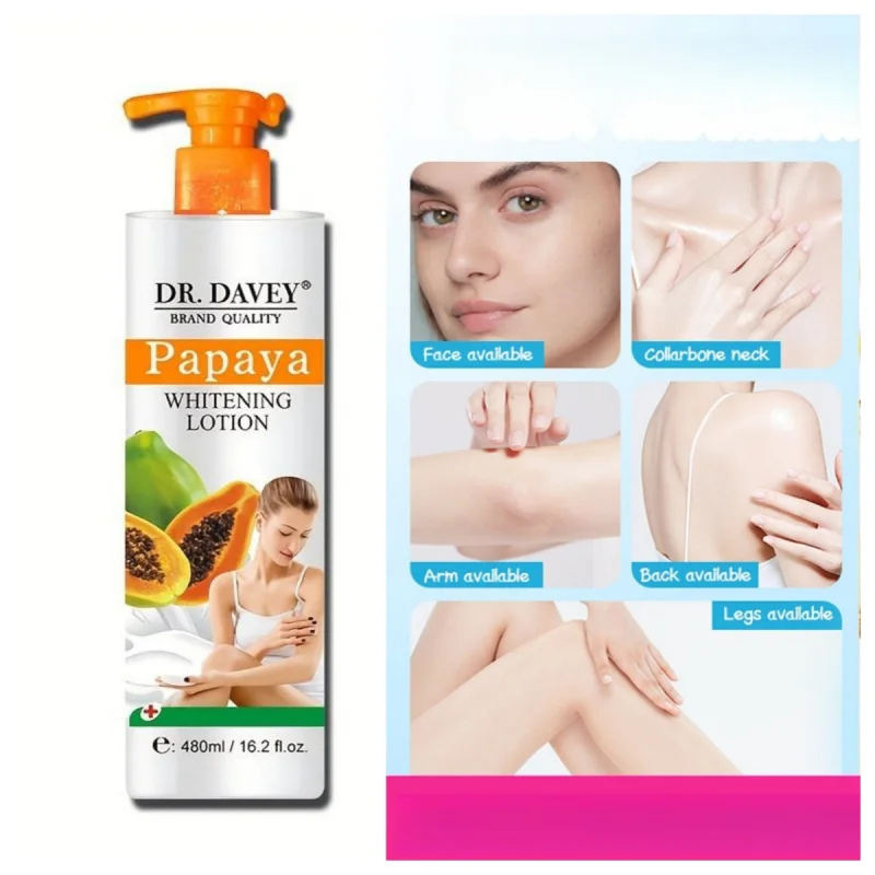 파파야 바디 로션 파파야 바디 로션 500ml대용량 바디 로션 보습 영양 바디 로션 하이드레이팅 바디 로션