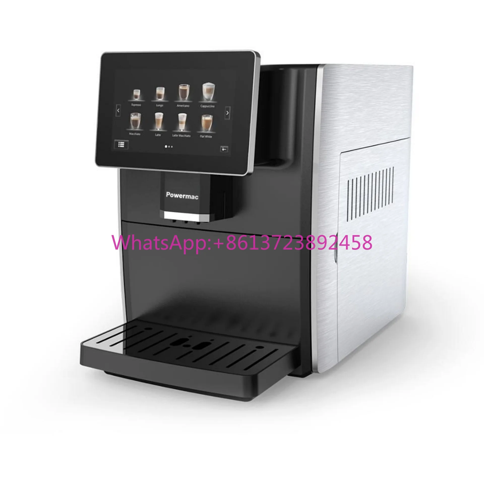 

Commercial Espresso Coffee Maker with Grinder Automatic Milk Frother for Home or Office UseEspresso Machine Professional