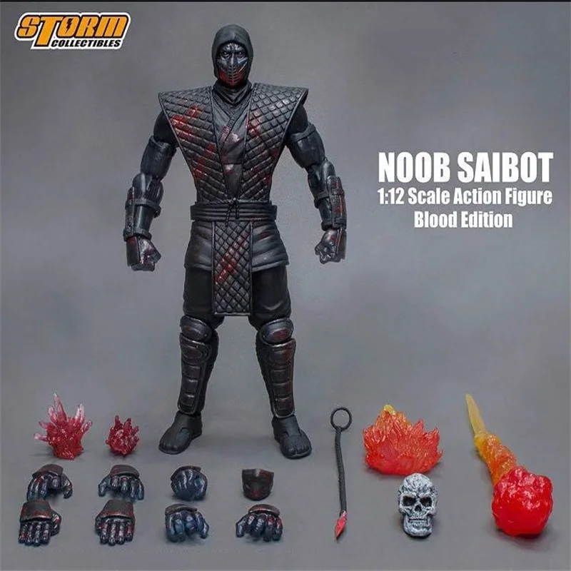 New Storm Toys 1/12 Noob Saibot Blood Version 6'' Action Figures In Stock