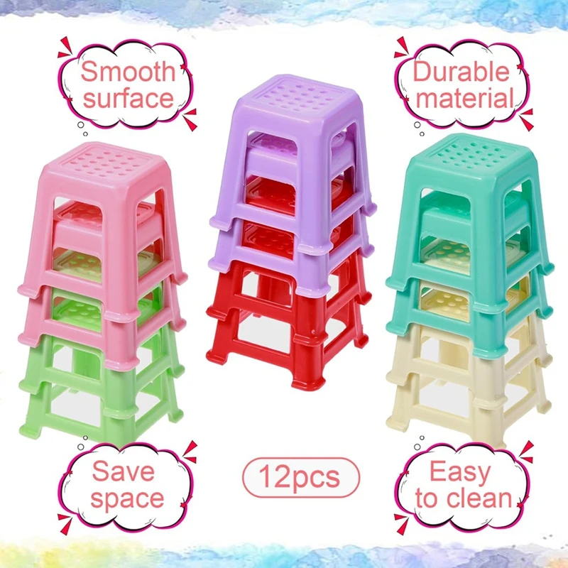 12Pcs Canvas Stand For Painting,Plastic Paint Pouring Supplies,Skip Paint Pouring Supplies Tools For Fluid Acrylic