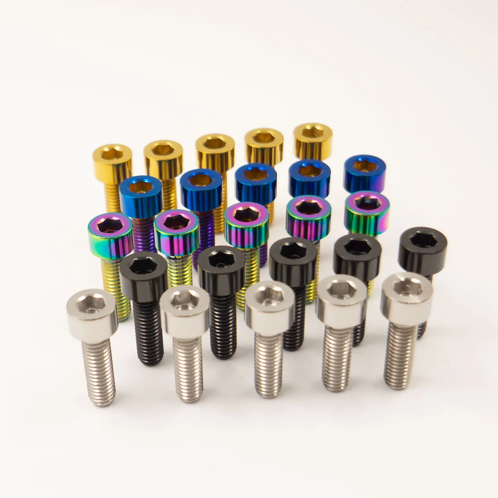 4 Stück Titanschraube Lenkerschraube für BMW Motorrad R nineT 16 Pure Racer Urban F700 F800