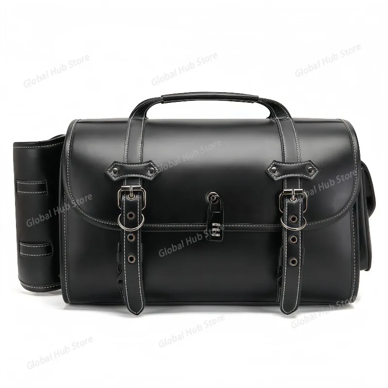 

Сумка для мотоцикла, задняя сумка для мотоцикла, водонепроницаемая сумка из искусственной кожи для мотоциклетных шлемов, рюкзак для хранения багажа