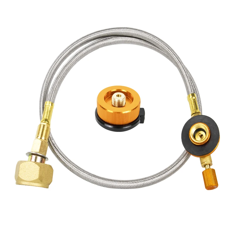 Camping Gasherd Gas Nachfüllen Adapter Outdoor Zylinder Füllung Adapter Gas Tank Ofen Stecker Zubehör Camping Ausrüstung