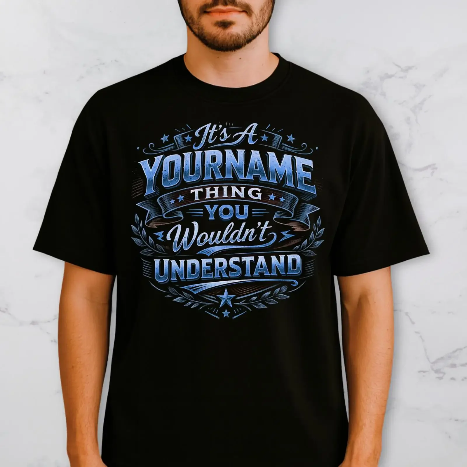 Personalized T Shirt It s A Yourname Thing You Wouldn Understand Custom Name Funny Best For Family Friends vintage Washed