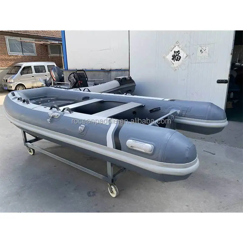CE RIB Hard Aluminum Hull Hypalon Tube Yacht Rigid Inflatable Sports Rib Boat 310 350