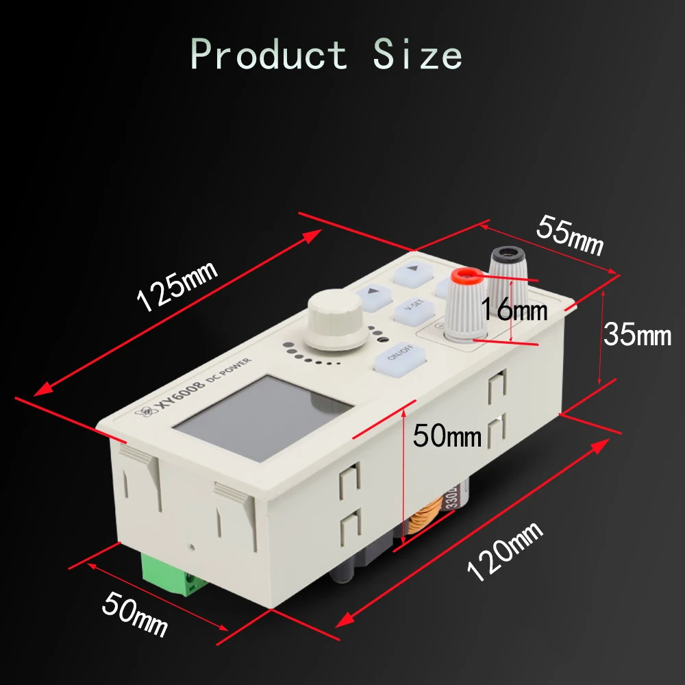 Direct Current Regulated Power Supplys Constant Voltage and Constant-Current Maintenance 60V 8A 480W Step-down Module