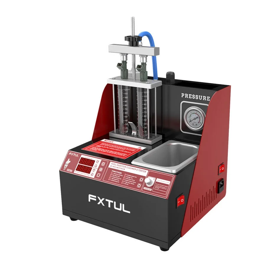 Unt60 110V 220V Dual-Cylinder Two-in-One Ultrasonic Diagnostic Tool for Motorcycles (Fuel Injector Cleaning Machine)