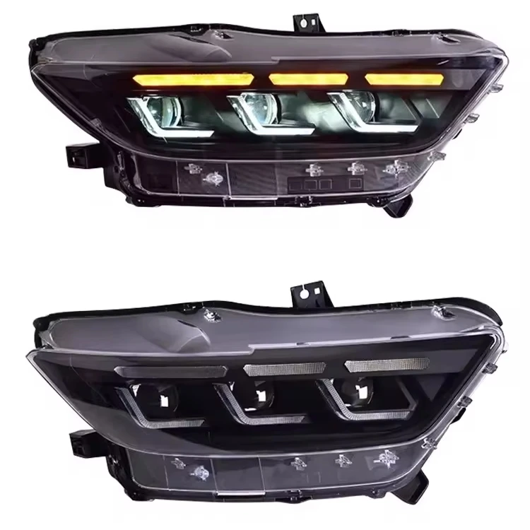 

New Arrival Modified Type Headlights Upgrade Headlamp For Ford Mustang 2015-2017 Car Accessories Front Lights Front Lamp