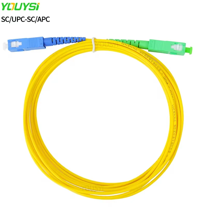 

10PCS Simplex SC/APC-SC/UPC fiber optic patch cord Cable 1m/2m/3m/5m/10m fiber optic jumper cable 2.0mm