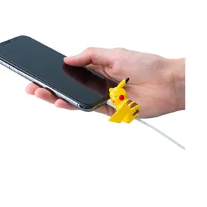 بوكيمون بيكاتشو نرد كابل واقية الأكمام ، مشبك الشكل الكرتوني ، خيط كابل شحن USB ، غطاء واقي لدغة اللعب ، موضة أفضل 10 دراجات كهربائية للأطفال - No8