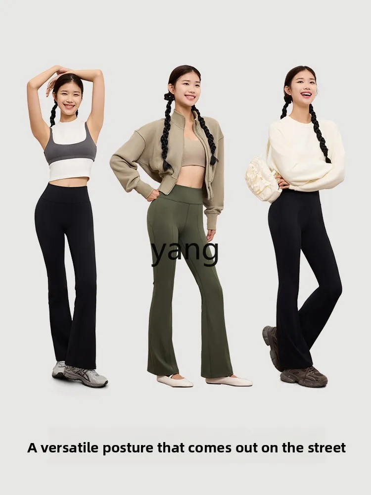 CX exterior usar cintura alta e calças finas de tubarão esportes fitness hip lift barriga yoga leggings