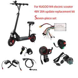 For Kugoo M4 10Inch Electric Scooter 48V20A Controller Instrument Display Switch Left and Right Turn Brake Headlight replace Kit