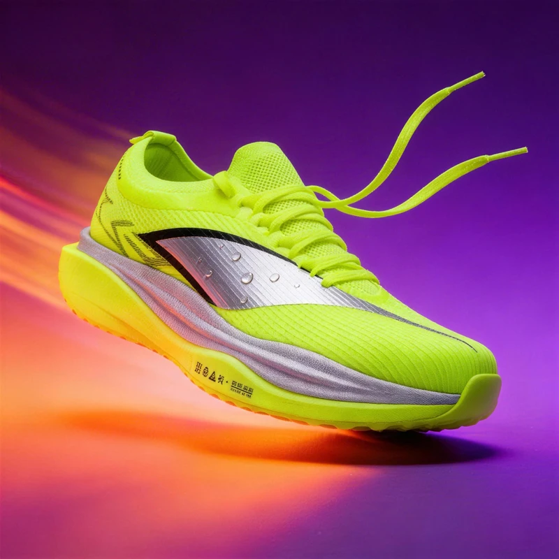 Men's Sports Shoes Full Palm Carbon Plate Running Shoes Men's and Women Marathon Racing Shock-absorbing Athletics Training Shoes