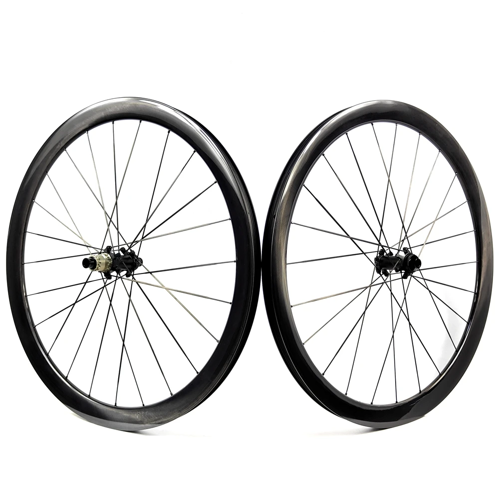 BIKEDOC WR2940 Super Light Full Carbon Wheels Disc Brake 700c Road Bike Wheelset Quality Carbon Rim Center Lock Carbon Spokes