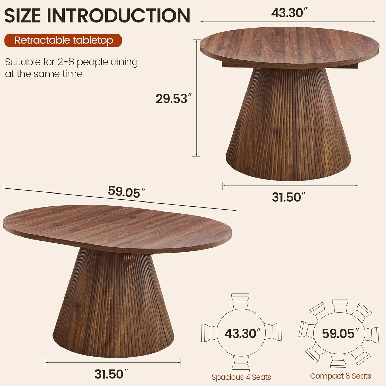 Thumbnail 2 - #14 Cheap Extendable Dining Tables Worth Buying