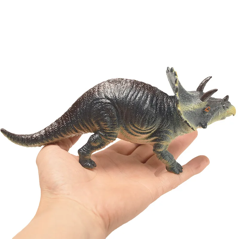 6 modelos vocales grandes Tiranosaurio Rex Triceratops, simulación de dinosaurio, juguetes suaves, juguetes con sonido divertido, regalo para niños