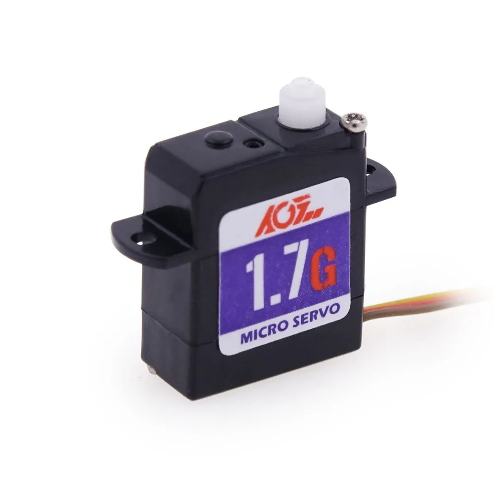 Nuevo 1,7g Micro Servo Digital de bajo voltaje C017CLS Micro servomotor Digital Ultra Nano Mini conector JST para RC avión coche de juguete