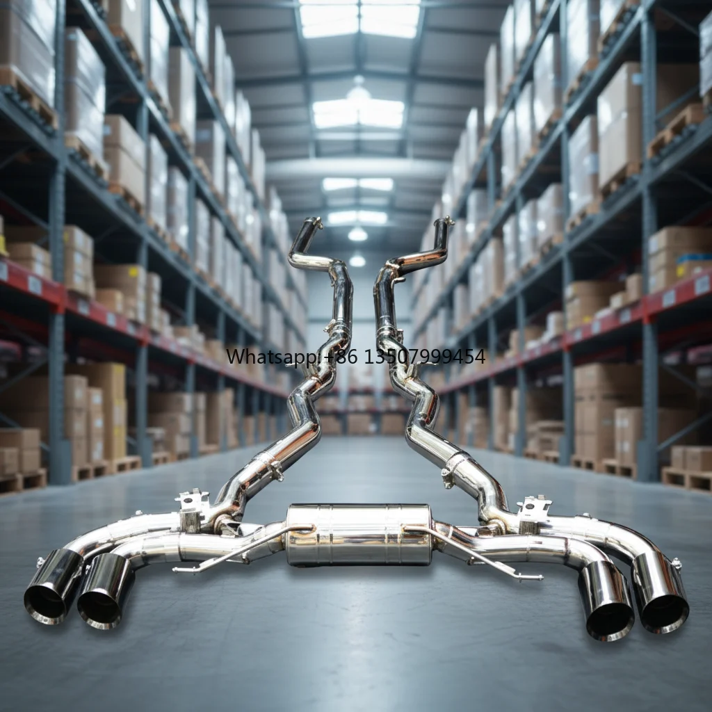 Factory Customized SS304 Catback for M550 M550i G30 N63 4.4TT X/H Pipe with Muffler Valvetronic NO