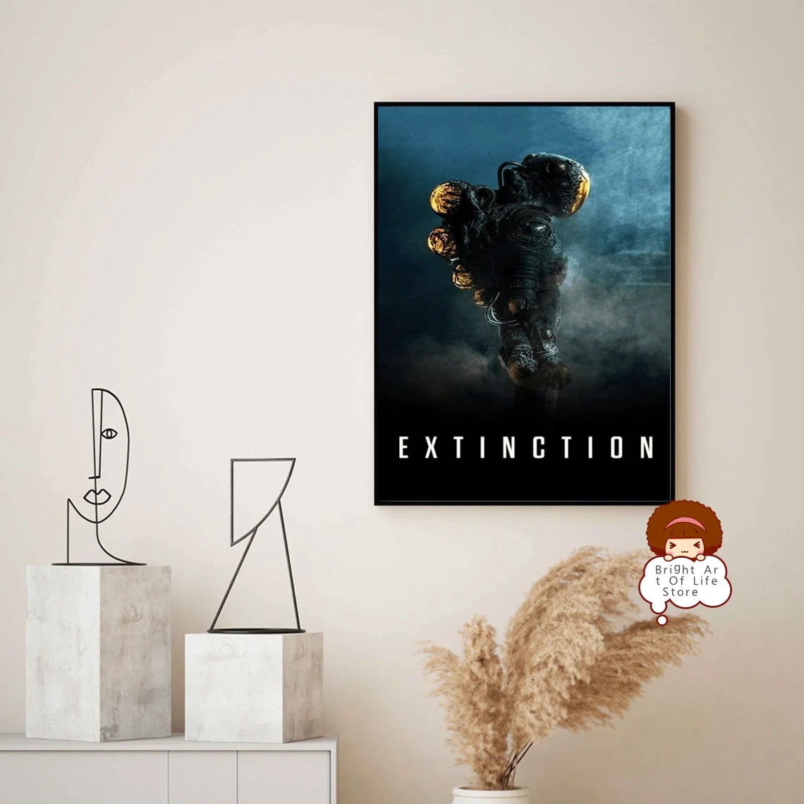 Extinction (2018) Movie Poster Cover Photo Canvas Print Wall Art Home Decor (Unframed)