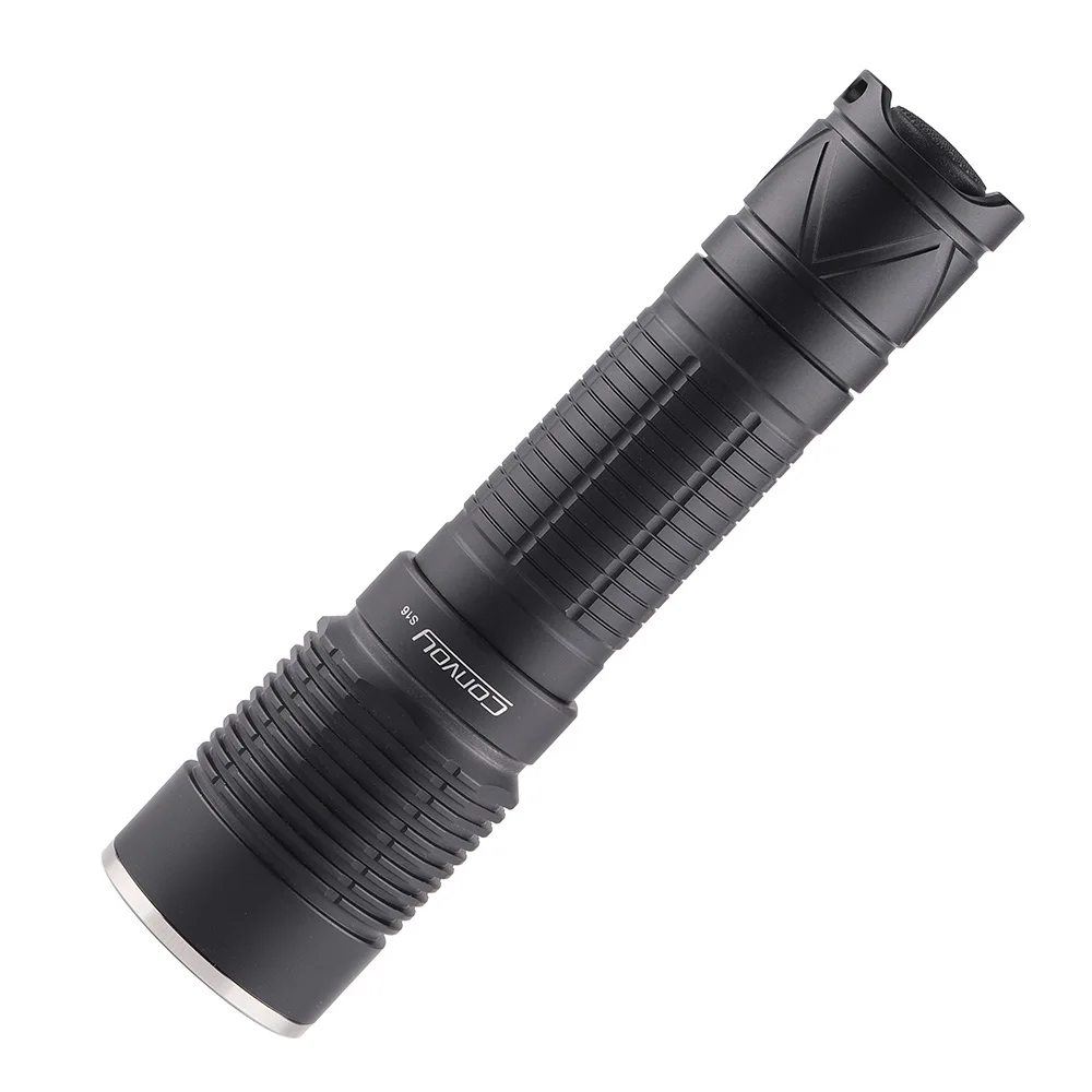 Convoy S16 SST40 Flashlight Led Lanterna 21700 High Power Torch EDC Flash Light Camping Fishing Portable Lighting Work Lamp