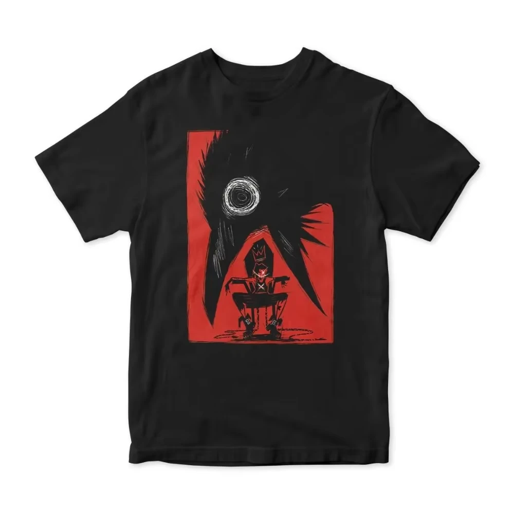 Arcane Jinx Crow T-shirt, printed short-sleeved shirt, men's all-season T-shirt  t shirt men oversized t shirt men clothing