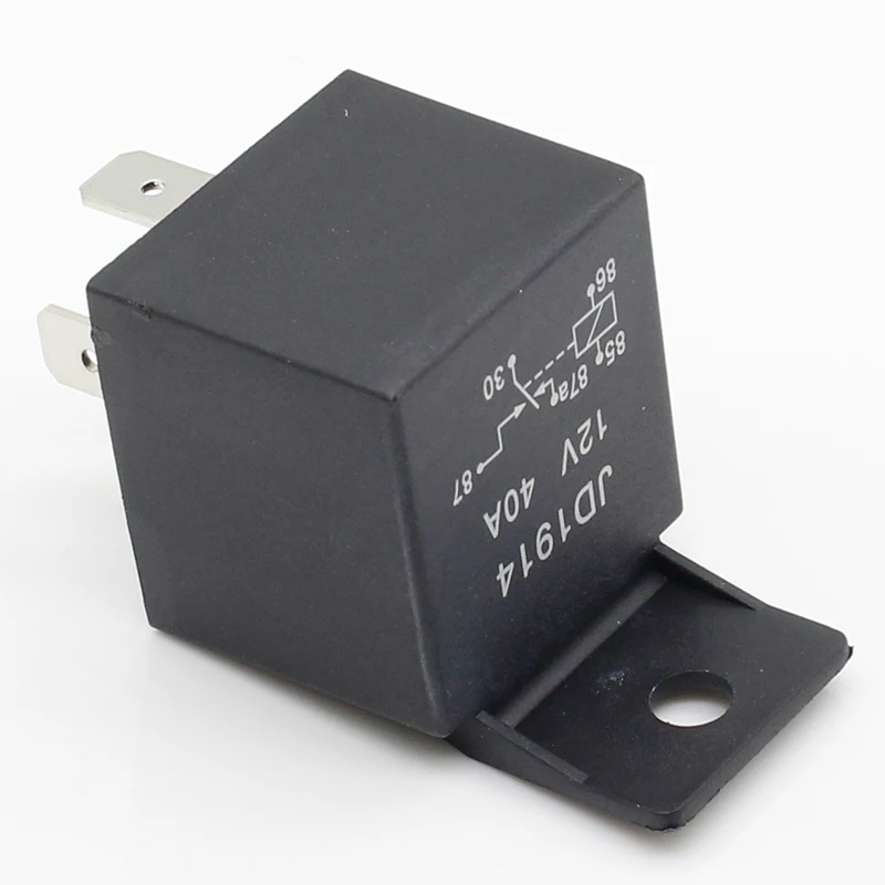 5 Pin 40A Waterproof Car Relay Long Life Automotive Relays Mayitr Normally Open DC 12V/24V Relay for Head Light Air Conditioner