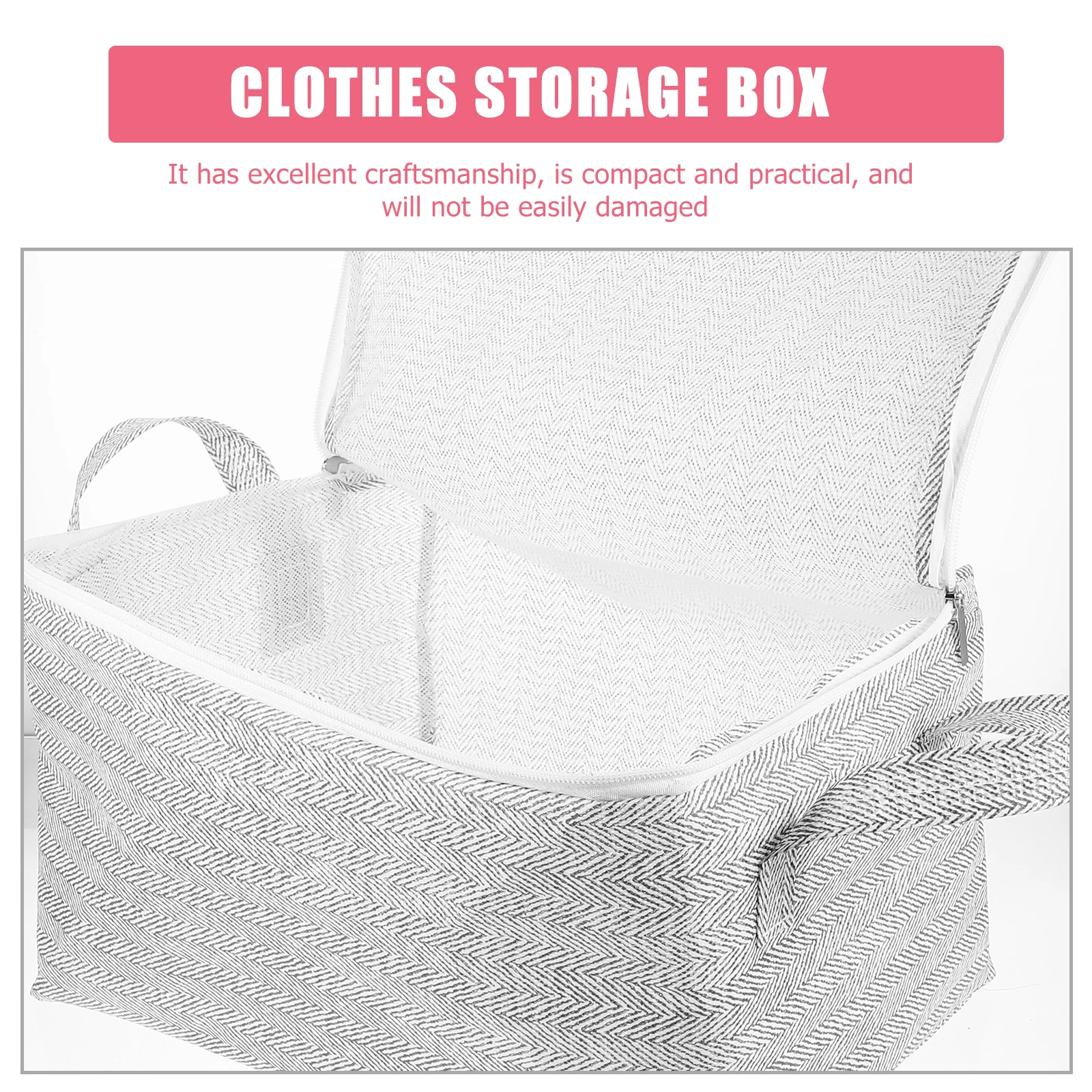 

Storage Box Folding Holder Clothing Organiser Wardrobe Clothes Closet Bins Organisers Containers for