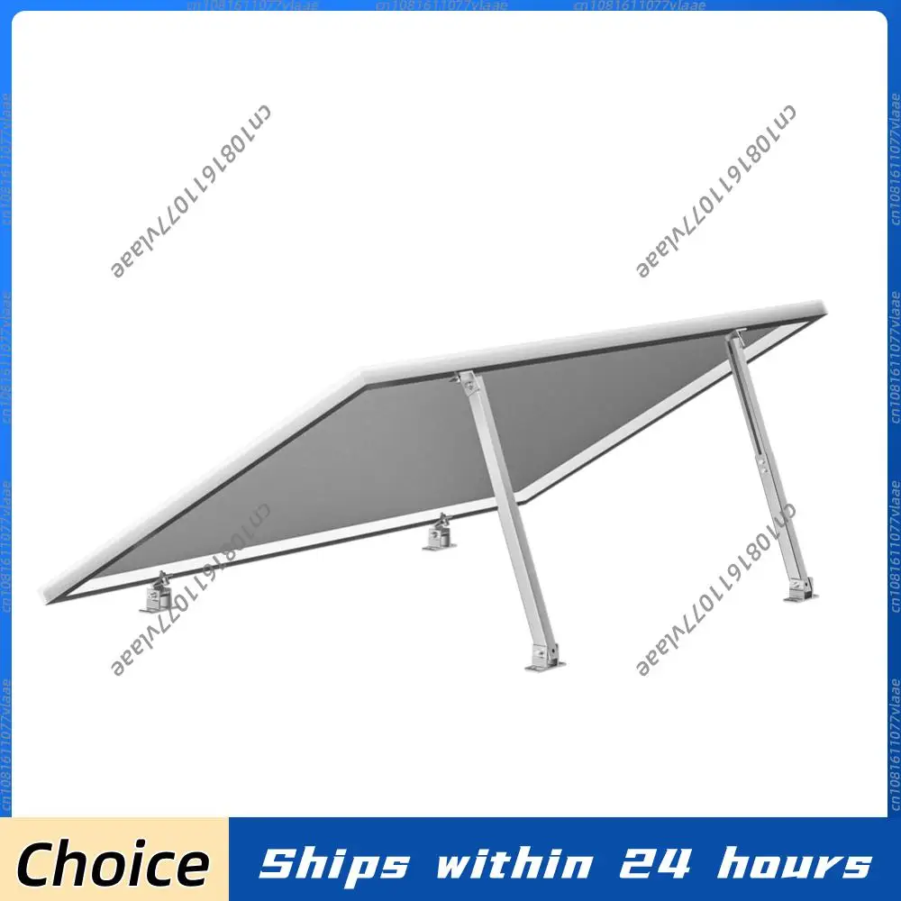 

Solar Holder End Clamp Kit Adjustable Solar Panel Mounting Bracket Aluminum Alloy Flat Roof Mount Holder 15-30 Degrees