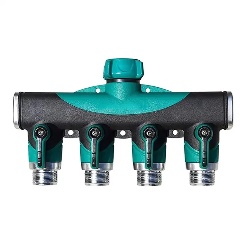 Agricultural Water Distribution System 4-Way Tap Connector 3/4
